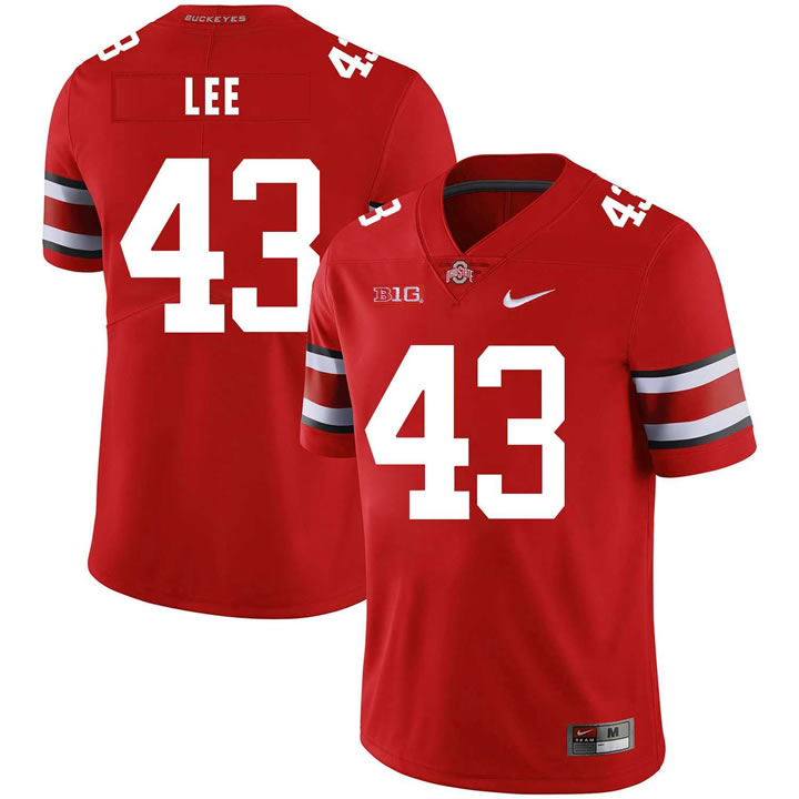 Ohio State Buckeyes 43 Darron Lee Red Nike College Football Jersey Dzhi,We sell and wholesale Ohio State Buckeyes 43 Darron Lee Red Nike College Football Jersey Dzhi on line form chian!